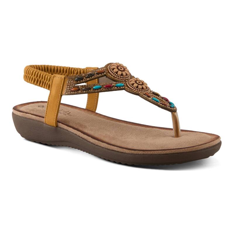 パトリシア レディース シューズ サンダル Patrizia Slide Tymeo Women's Flat Sandals Yellow イエロー