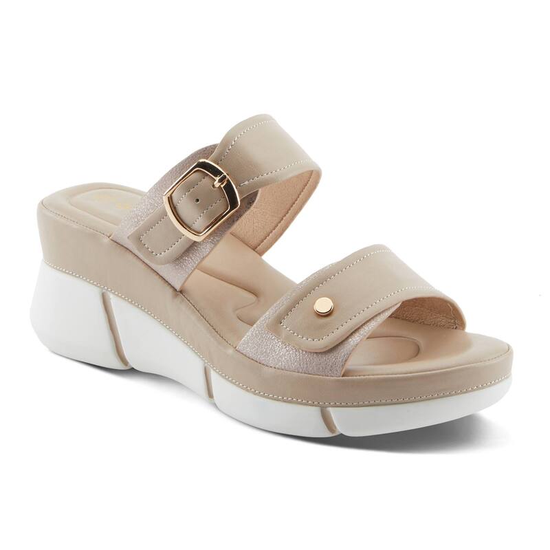 パトリシア レディース シューズ サンダル Patrizia Valinda Style Women's Wedge Sandals Bone