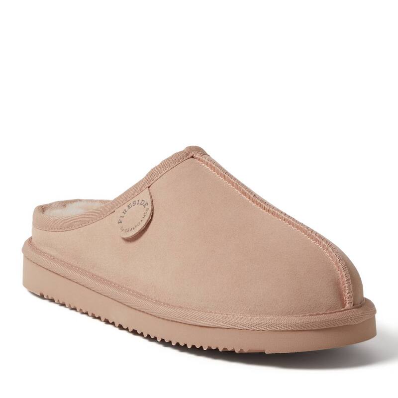 ディアフォームズ レディース シューズ サンダル ウール Women's Fireside By Dearfoams Greta Wool-Lined Clog Slippers Peach Dust ピーチ 17,736円