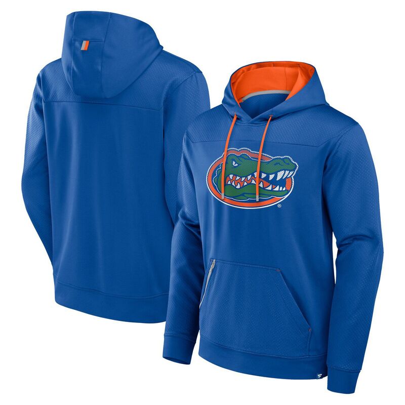 ファナティクス メンズ トップス Tシャツ パーカー Men's Fanatics Royal Florida Gators Defender Dot Faded Primary Pullover Hoodie Fld Blue ブルー