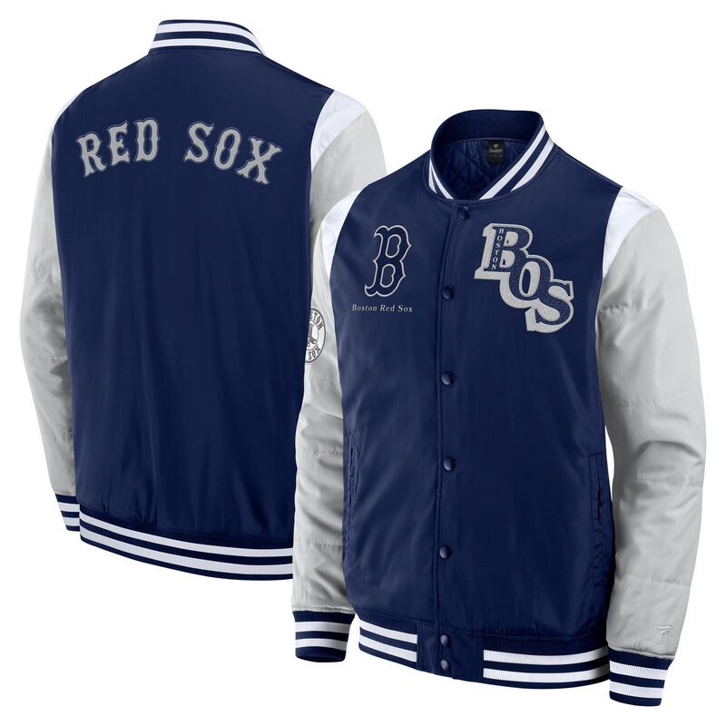 ファナティクス メンズ アウター ジャケット・ブルゾン Men's Fanatics Navy Boston Red Sox Elements Elite Full-Snap Jacket Rsx Navy ネイビー