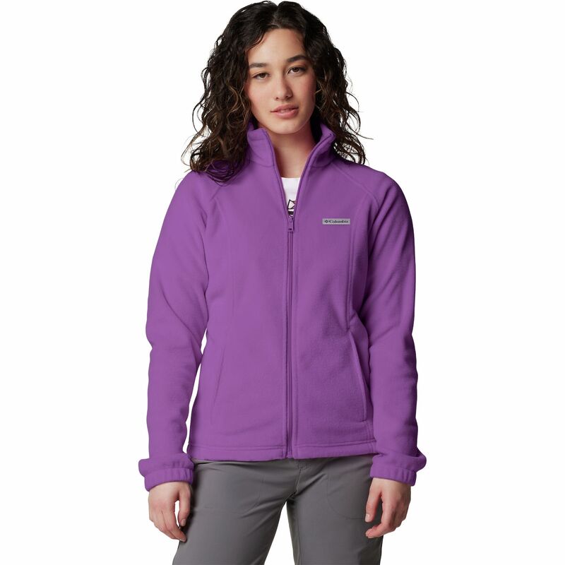 コロンビア レディース アウター ジャケット・ブルゾン フリース Women's Columbia Benton Springs Zip-Front Fleece Jacket Razzle