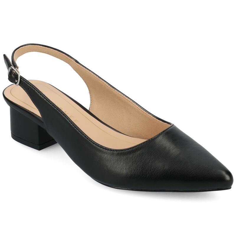 ジュルネ コレクション レディース シューズ パンプス Journee Collection Sylvia Women's Pumps Black Pu ブラック｜ReVida 店