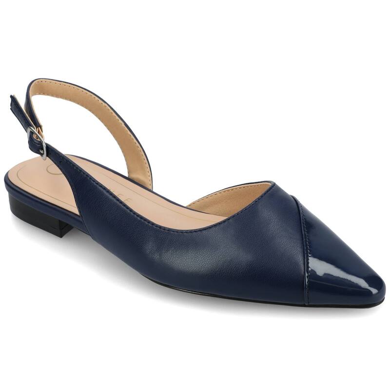 ジュルネ コレクション レディース シューズ サンダル Journee Collection Tru Comfort Foam Daphnne Women's Flats Navy ネイビー