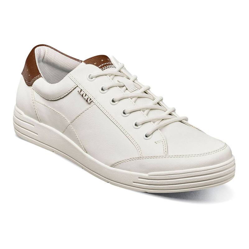 ノンブッシュ メンズ シューズ オックスフォード スニーカー レース Nunn Bush Kore City Walk Lace Toe Men's Oxford Sneakers White ホワイト