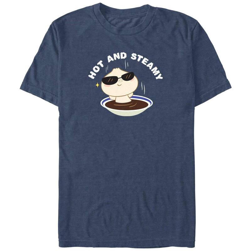 アニメキャラクター メンズ トップス Tシャツ トール グラフィック Licensed Character Big & Tall Bao Hot And Steamy Graphic Tee Navy Heather ヘザー｜ReVida 店 7,441円