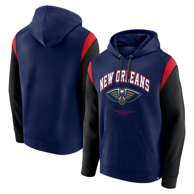 ファナティクス メンズ トップス Tシャツ パーカー Men's Fanatics Navy New Orleans Pelicanscorer Pullover Hoodie Nor Navy ネイビー