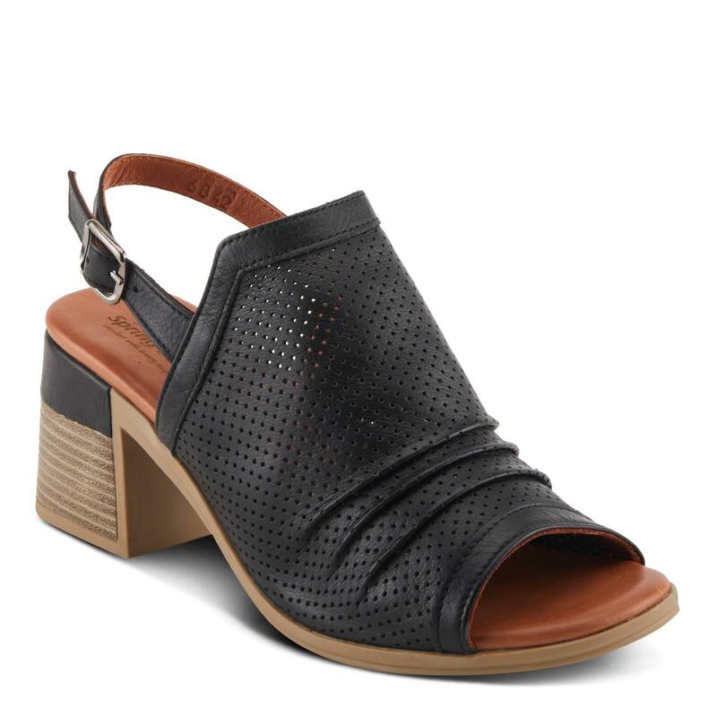 スプリングステップ レディース シューズ サンダル Spring Step Noctium Women'slingback Sandals Black ブラック
