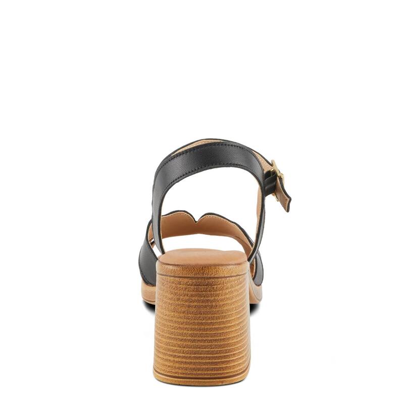 スプリングステップ レディース シューズ サンダル Spring Step Sardinia Women'slingback Sandals Black ブラック