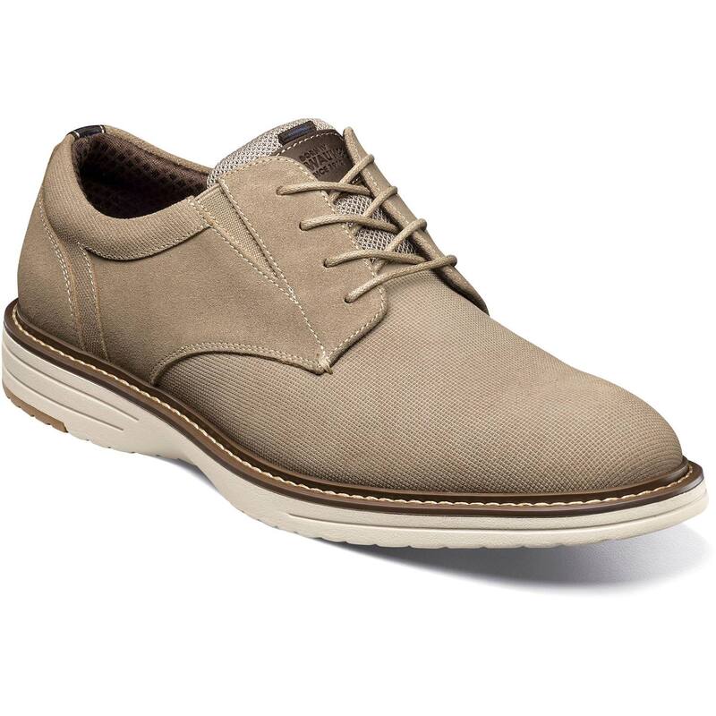 ノンブッシュ メンズ シューズ オックスフォード スエード Nunn Bush Griff Men'suede Plain Toe Oxford Shoestone ストーン