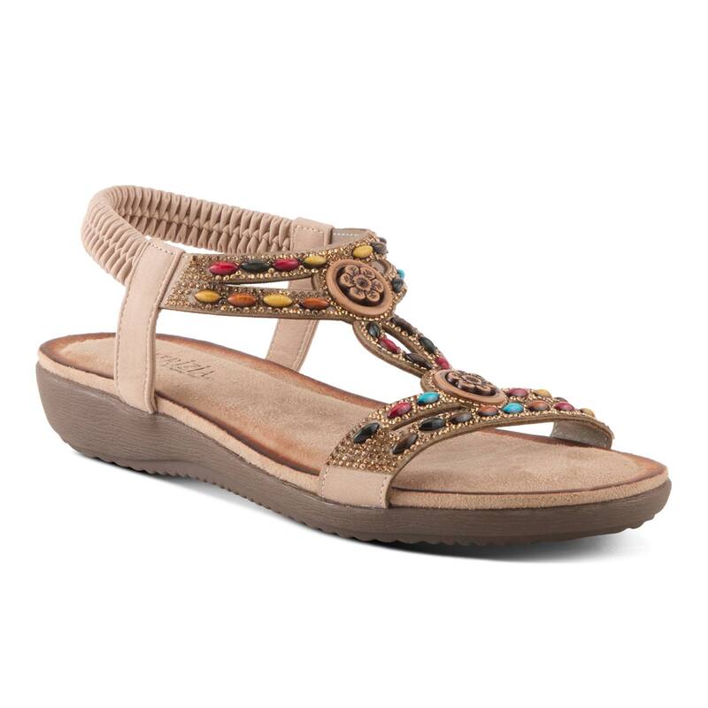 パトリシア レディース シューズ サンダル Patrizia Ponyo Women's Flat Sandals Beige ベージュ