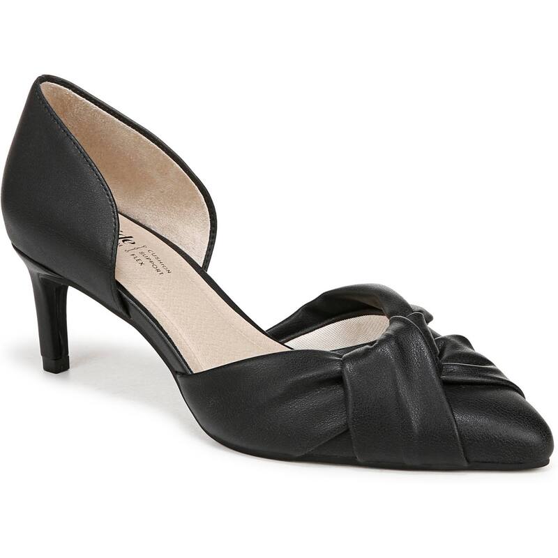 ライフストライド レディース シューズ パンプス LifeStride Abby Women's Dress Pumps Black Faux Leather ブラック｜ReVida 店 15,466円