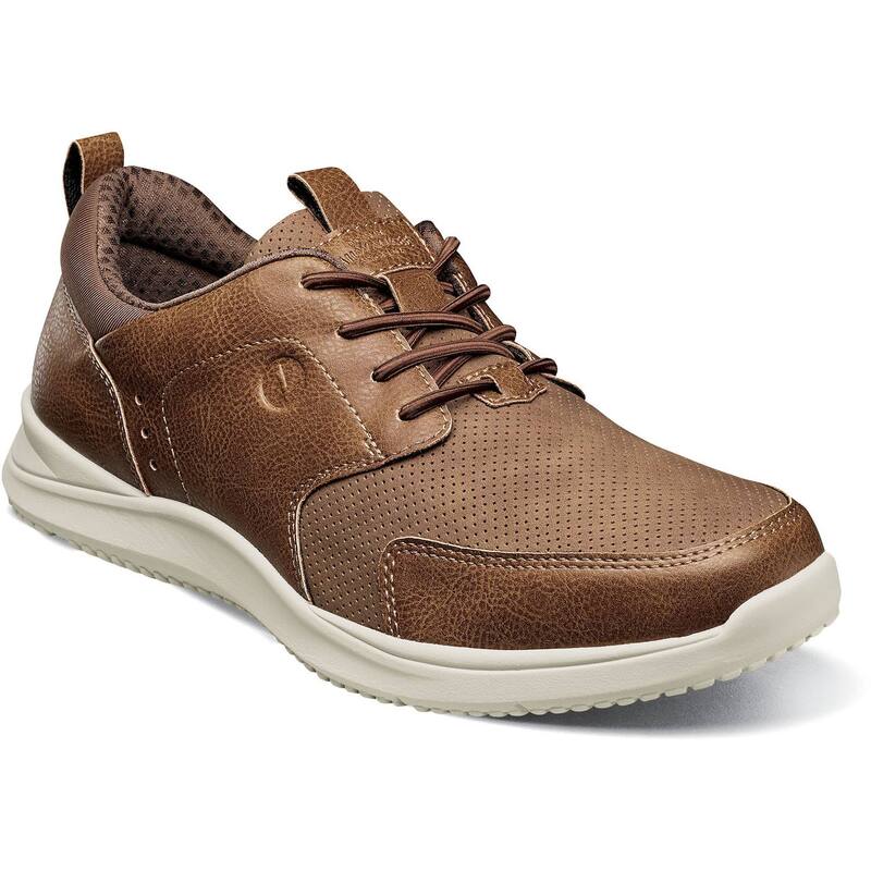 ノンブッシュ メンズ シューズ オックスフォード Nunn Bush Conway Men's Moc Toe Oxford Shoes Tan Multi タン
