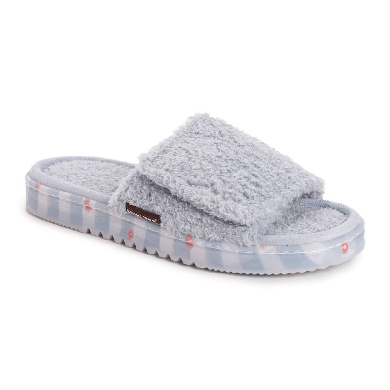 ムクルクス レディース シューズ サンダル MUK LUKS Acacia Women'slip-On Slippers Light Blue ブルー