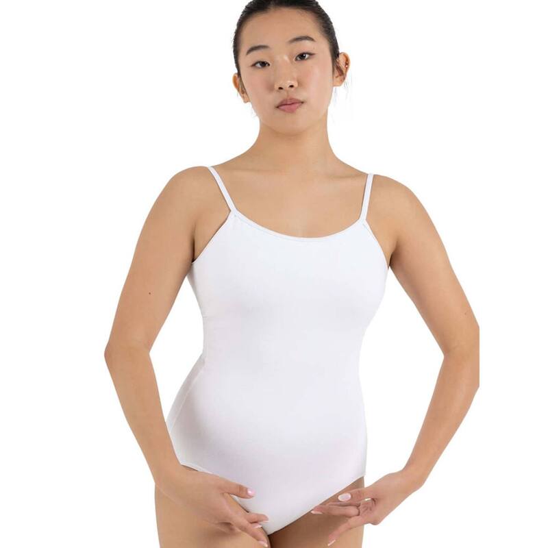 カペジオ レディース トップス Tシャツ Capezio Camisoleotard w/ Adjustable Straps White ホワイト