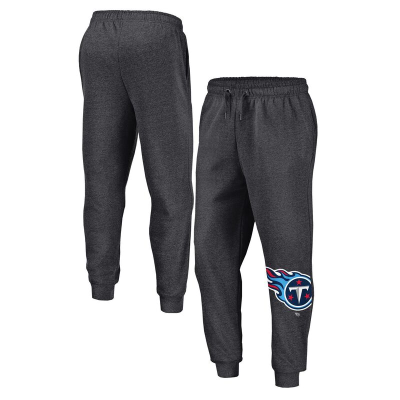 ファナティクス メンズ ボトムス カジュアルパンツ ジョガーパンツ フリース Men's Fanatics Heather Charcoal Tennessee Titans Boost Fleece Joggers Ttn Charco チャコール