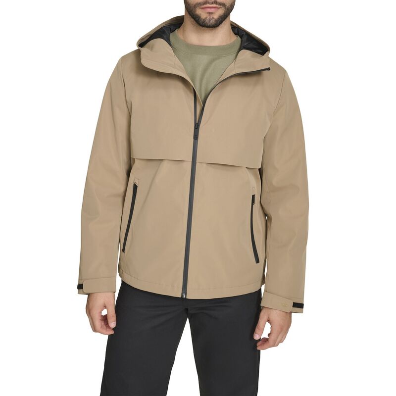ドッカーズ メンズ アウター ジャケット・ブルゾン Men's Dockers Go Series Hooded Rain Shell Khaki カーキ