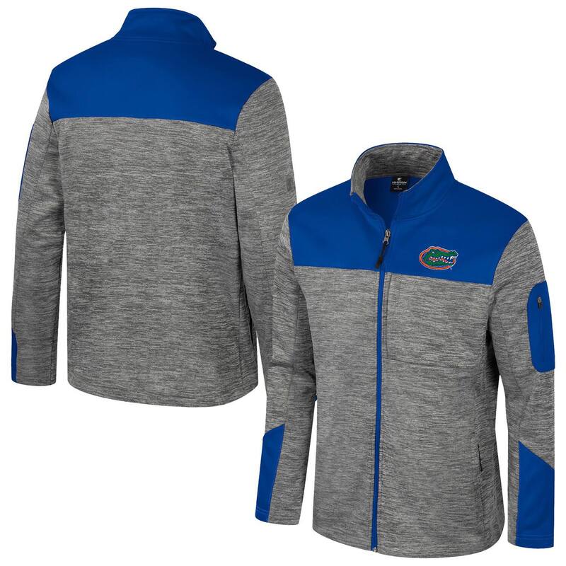 コロシアム メンズ アウター ジャケット・ブルゾン Men\'s Colosseum Gray/Royal Florida Gators Guard Full-Zip Jacket Fld Grey グレー