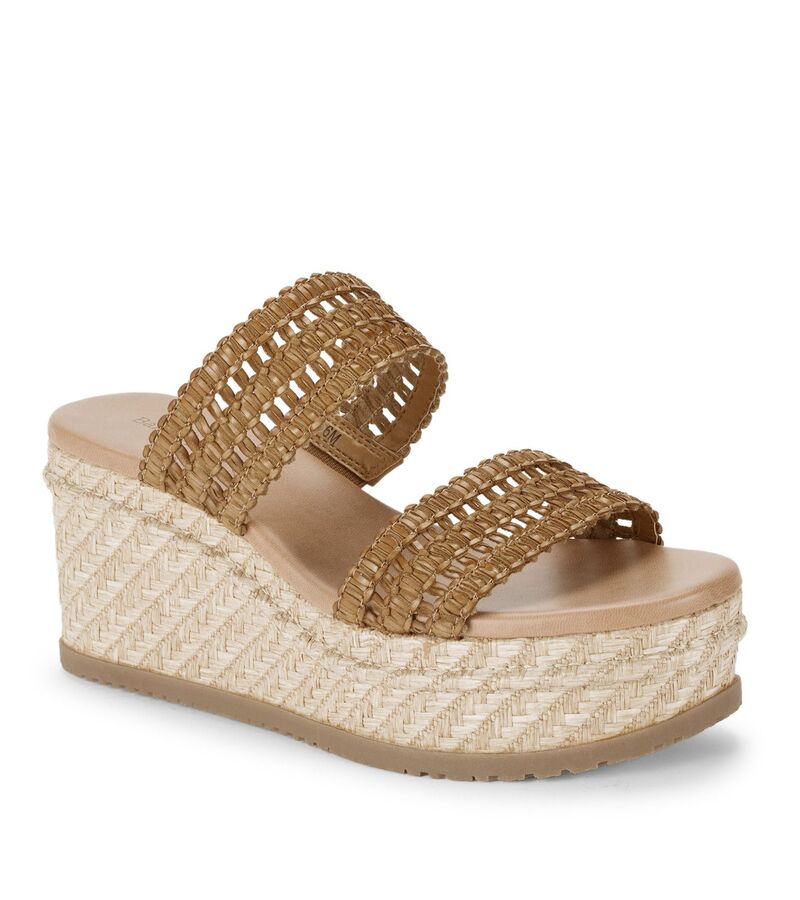 ベアトラップス レディース シューズ サンダル Baretrapsophie Women's Wedge Sandals Caramel｜ReVida 店