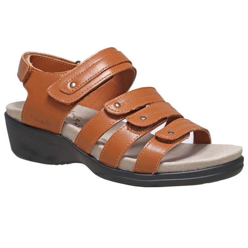 プロペット レディース シューズ サンダル Propet Ainsley Women's Comfort Sandals Chestnut｜ReVida 店