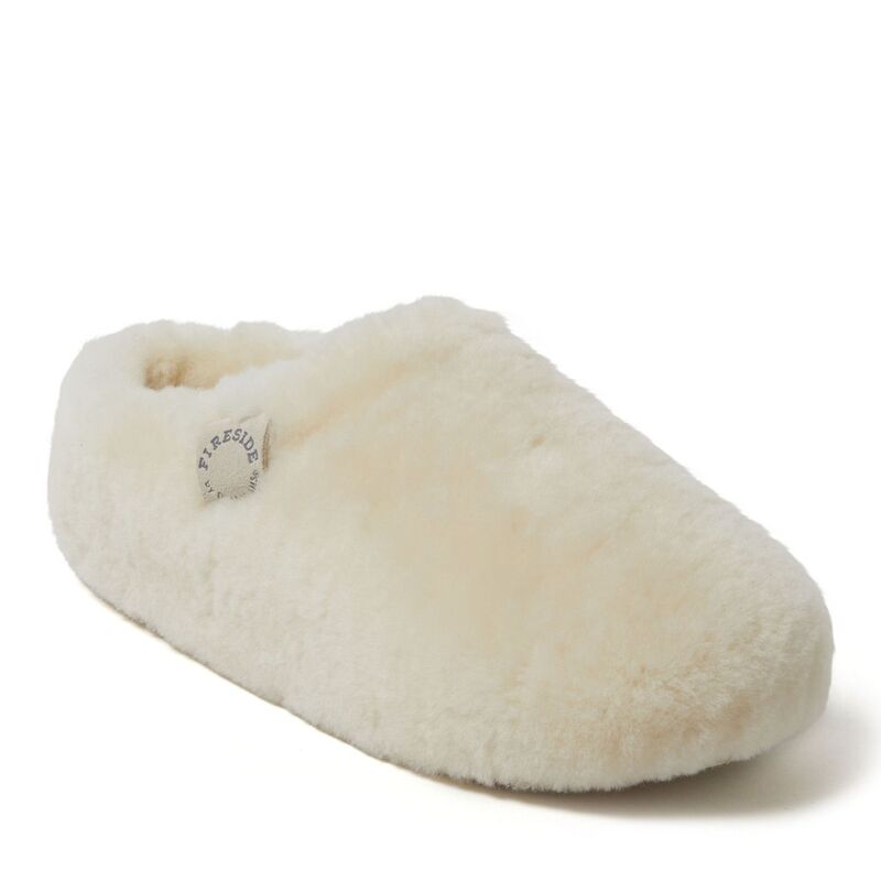 ディアフォームズ レディース シューズ サンダル プラットフォーム Fireside by Dearfoams Maryboro Women's Wrapped Platform Clog Slippers Natural