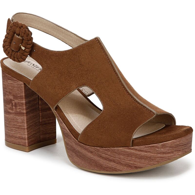 ライフストライド レディース シューズ サンダル プラットフォーム ヒール LifeStride Audra Women's Platform Heels Brown ブラウン