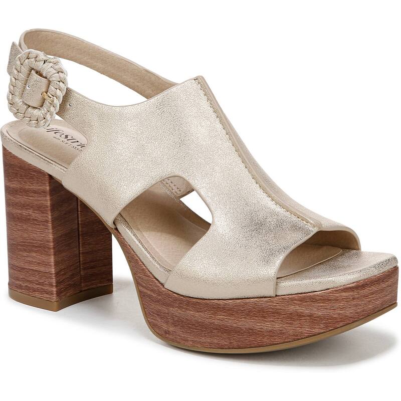 ライフストライド レディース シューズ サンダル プラットフォーム ヒール LifeStride Audra Women's Platform Heels Gold ゴールド