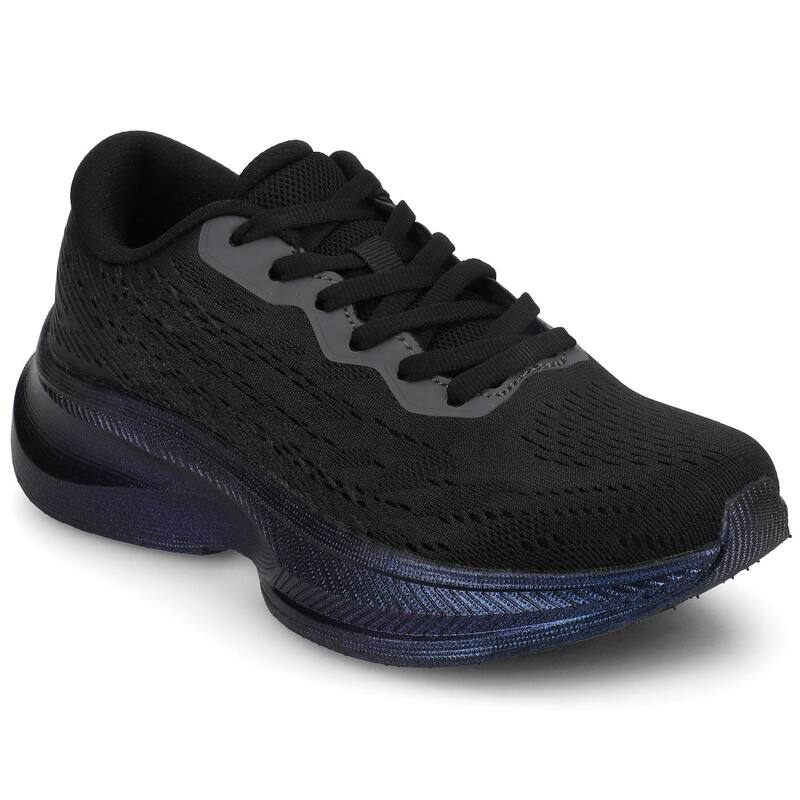 ジャーニー レディース シューズ スニーカー レース Journee Blume Women's Casualace Up Sneakers Black ブラック