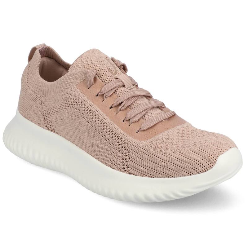 周遊 レディース シューズ スニーカー スピード競技 Journee Brena Women\u0027s Casualace-Up Sneakers Mauve