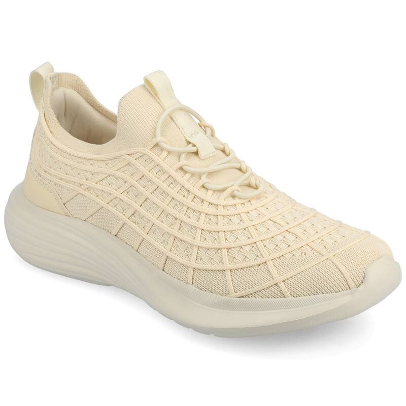周遊 レディース シューズ スニーカー Journee Dasha Women\u0027s Casual Slip-On Sneakers Beige ベージュ
