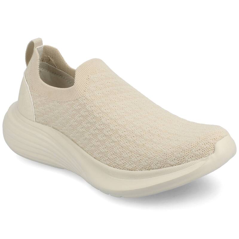 周遊 レディース シューズ スニーカー Journee Linnea Women\u0027s Casual Slip-On Sneakers Bone