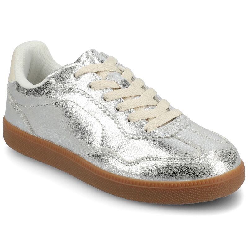 ジャーニー レディース シューズ スニーカー レース Journee Lummie Women's Casualace-Up Sneakersilver シルバー