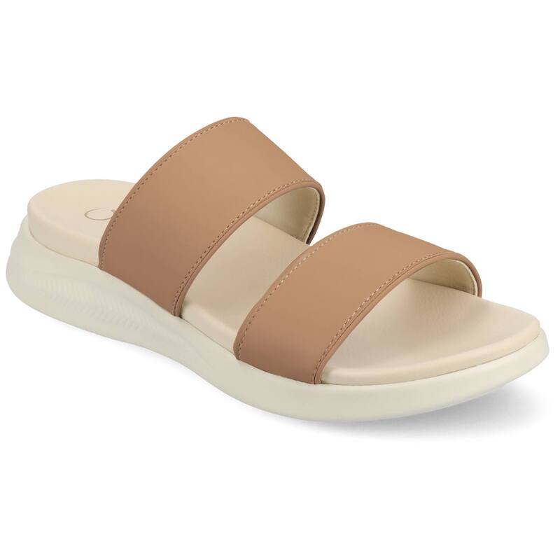 ジャーニー レディース シューズ サンダル Journee Women's Janislip-On Sandalsand サンド