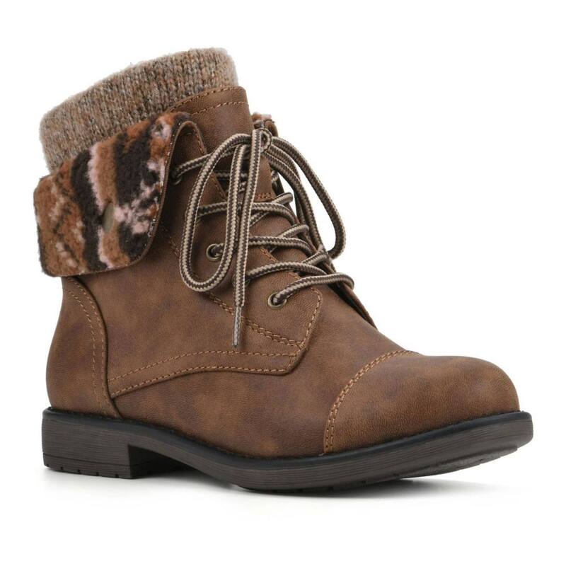 クリフバイホワイトマウンテン レディース シューズ ブーツ・レインブーツ Cliffs by White Mountain Duena Women's Combat Boots Tobacco ホワイト
