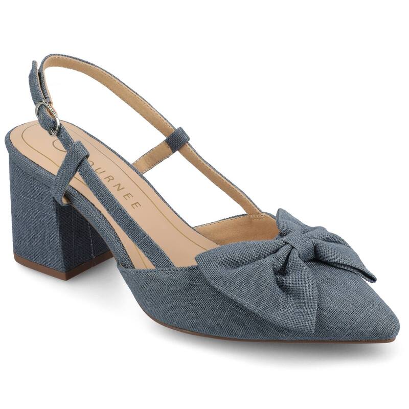 ジャーニー レディース シューズ パンプス Journee Tailynn Women's Dressy Pumps Denim デニム