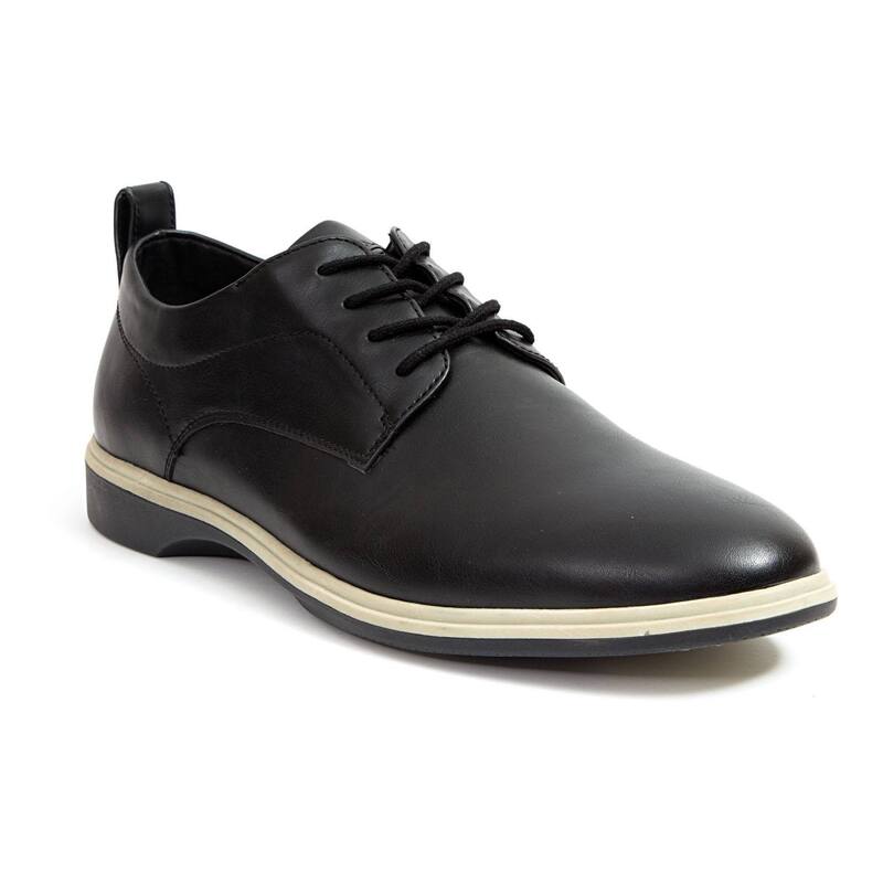 ディアースタッグス メンズ シューズ オックスフォード Deer Stags Lisbon S.U.P.R.O. Sock Men ’ s Dress Oxfords Black Smooth ブラック