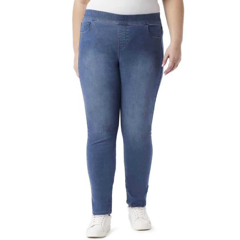 グロリアバンデービルト レディース ボトムス デニムパンツ プラスサイズ ジーンズ Plusize Gloria Vanderbiltummy Control Pull-On Stretch Jeans Felton｜ReVida 店