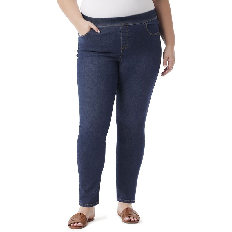 グロリアバンデービルト レディース ボトムス デニムパンツ プラスサイズ ジーンズ Plusize Gloria Vanderbiltummy Control Pull-On Stretch Jeans Murray｜ReVida 店