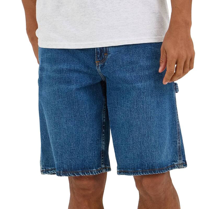リー メンズ ボトムス ハーフパンツ・ショーツ ショートパンツ デニム Men's Lee 11-Inch Workwear Carpenter Denim Shorts Midark デニム