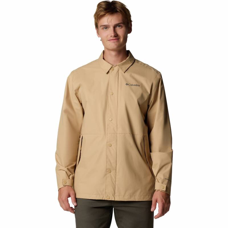 コロンビア メンズ アウター ジャケット・ブルゾン Men's Columbia Sleetwood Mac Omni-TECH Waterproof Jacket Canoe