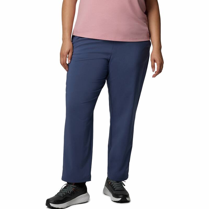 コロンビア レディース ボトムス 心地好いズボン下 つけ加える大きさ Plusize Columbiall Seasons Pull-On Pants Nocturnal