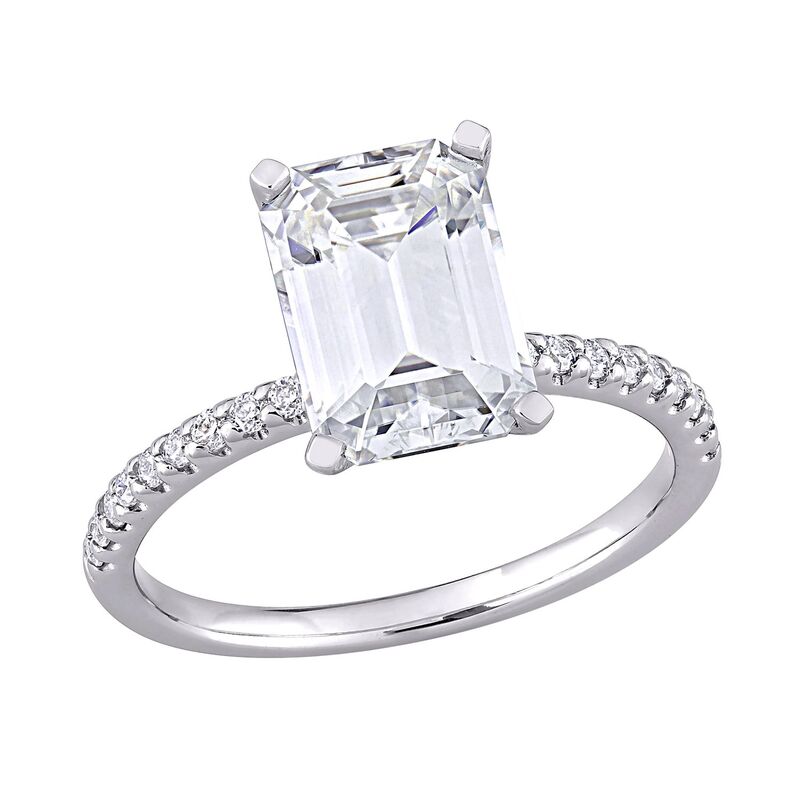 ステラ グレース レディース アクセサリー リング Stella Grace 10k White Gold 3 1/5 Carat.W. Lab-Created Moissanitengagement Ring 10k Whgold ホワイト