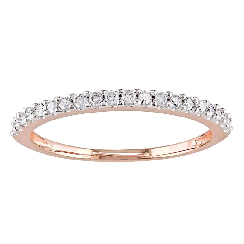 ステラ グレース レディース アクセサリー リング Stella Grace 10k Rose Gold 1/5 Carat.W. Diamond Anniversary Ring 10k Rose Gold ゴールド|ReVida 店