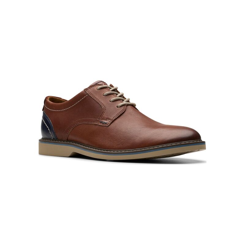 クラークス メンズ シューズ オックスフォード レザー Clarks Radcliff Low Men's Leather Oxford Shoes Dark Brown ブラウン