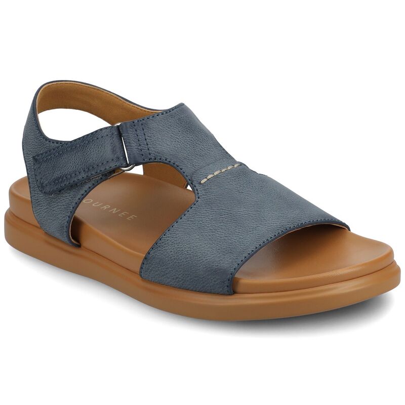 ジャーニー レディース シューズ サンダル Journee Women's Mira T-Strap Sandals Blue ブルー｜ReVida 店