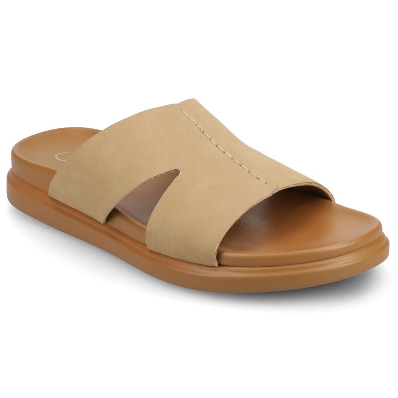 ジャーニー レディース シューズ サンダル Journee Women's Misey Single Band Slip-On Sandalsand サンド