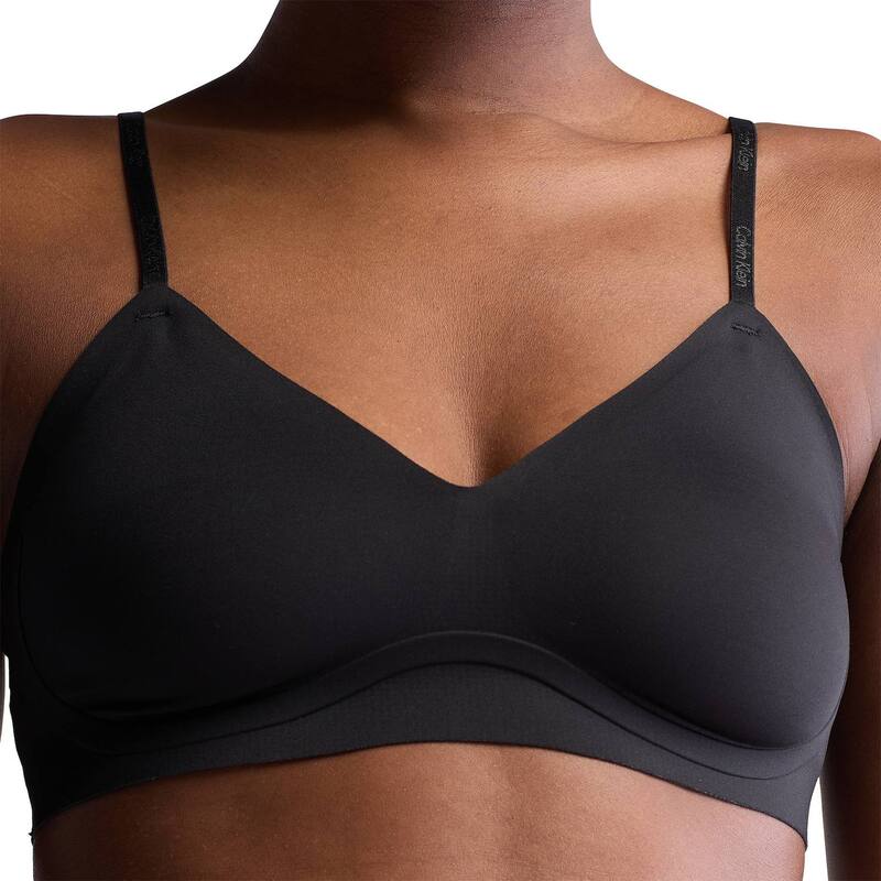 カルバンクライン レディース アンダーウェア ブラジャー Calvin Kleinvisibles Comfort Lightly Lined Gel Wire Bralette QF7142 Black ブラック