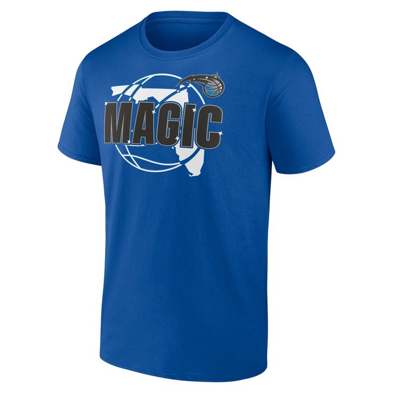 【送料無料】 アンブランデッド メンズ Tシャツ トップス Men's NBA Orlando Magic Florida Graphic Tee Mag Royal