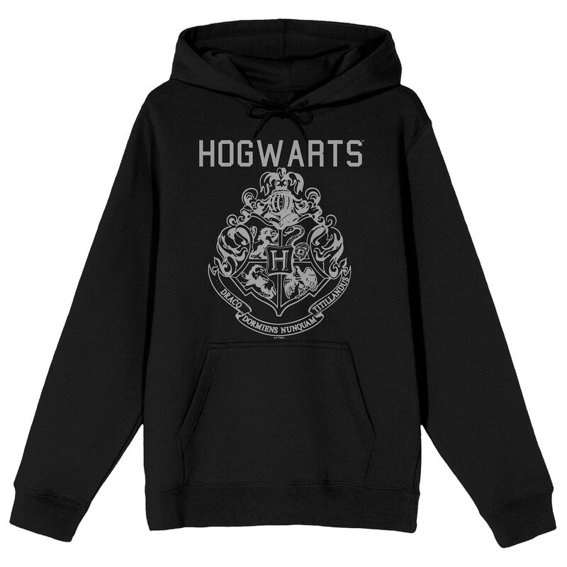 アニメキャラクター メンズ トップス Tシャツ パーカー Licensed Character Men's Harry Potter Black & White Hoodie Black ブラック 11,300円
