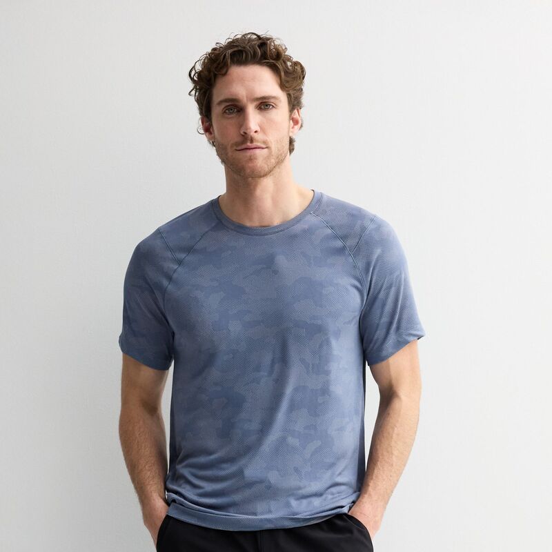 Tek Gear メンズ トップス Tシャツ クルーネック Men's Tek Gear Performance Crewneck Tee Mustangray グレー